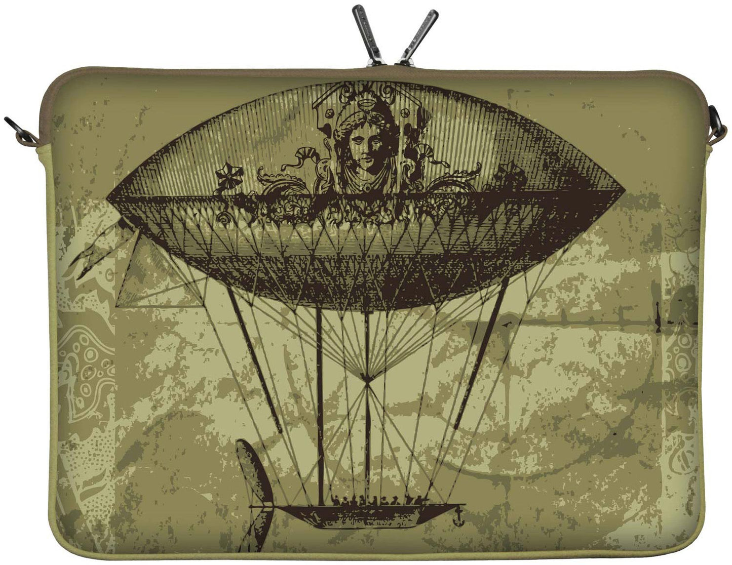 LS119 Airship Designer Tasche für Laptop olivfarben für Tablets, Laptops und Macbooks