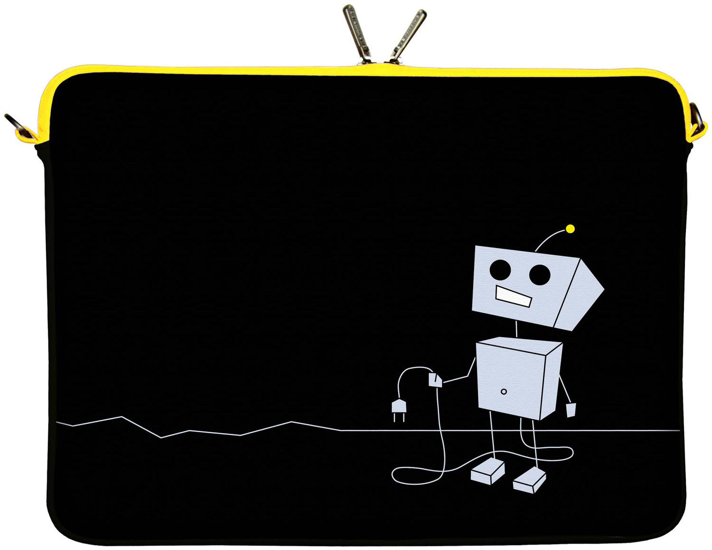 LS156 Peppy Love Designer Laptop Tasche in schwarz für Tablets, Laptops und Macbooks