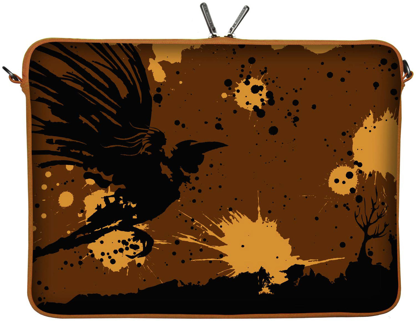 LS171 Mystery Designer Laptop Tasche in braun für Tablets, Laptops und Macbooks
