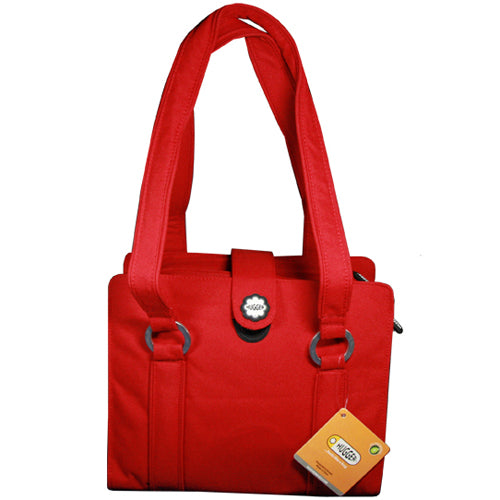 Hugger Laptoptasche 10 Zoll 360l-128 Typ London Double Decker in rot mit Komplettschutz