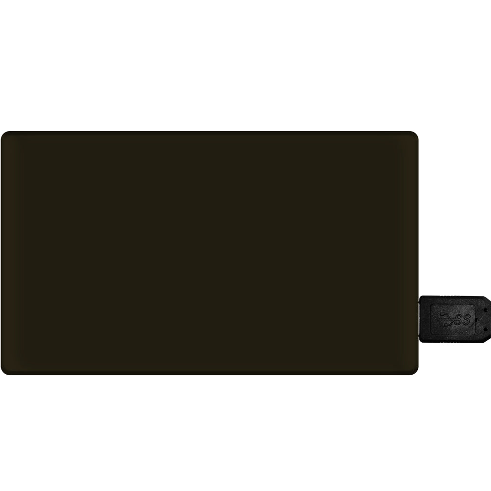Auffallende Silikonhülle im schwarzen Design für externe Festplatten und SSD