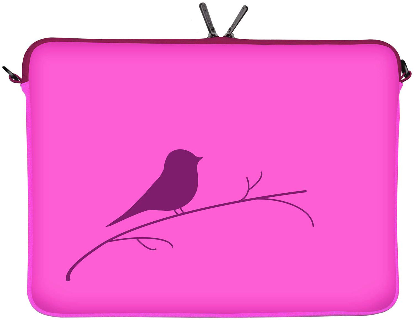 LS122 Early Bird Designer Laptop Tasche in pink für Tablets, Laptops und Macbooks