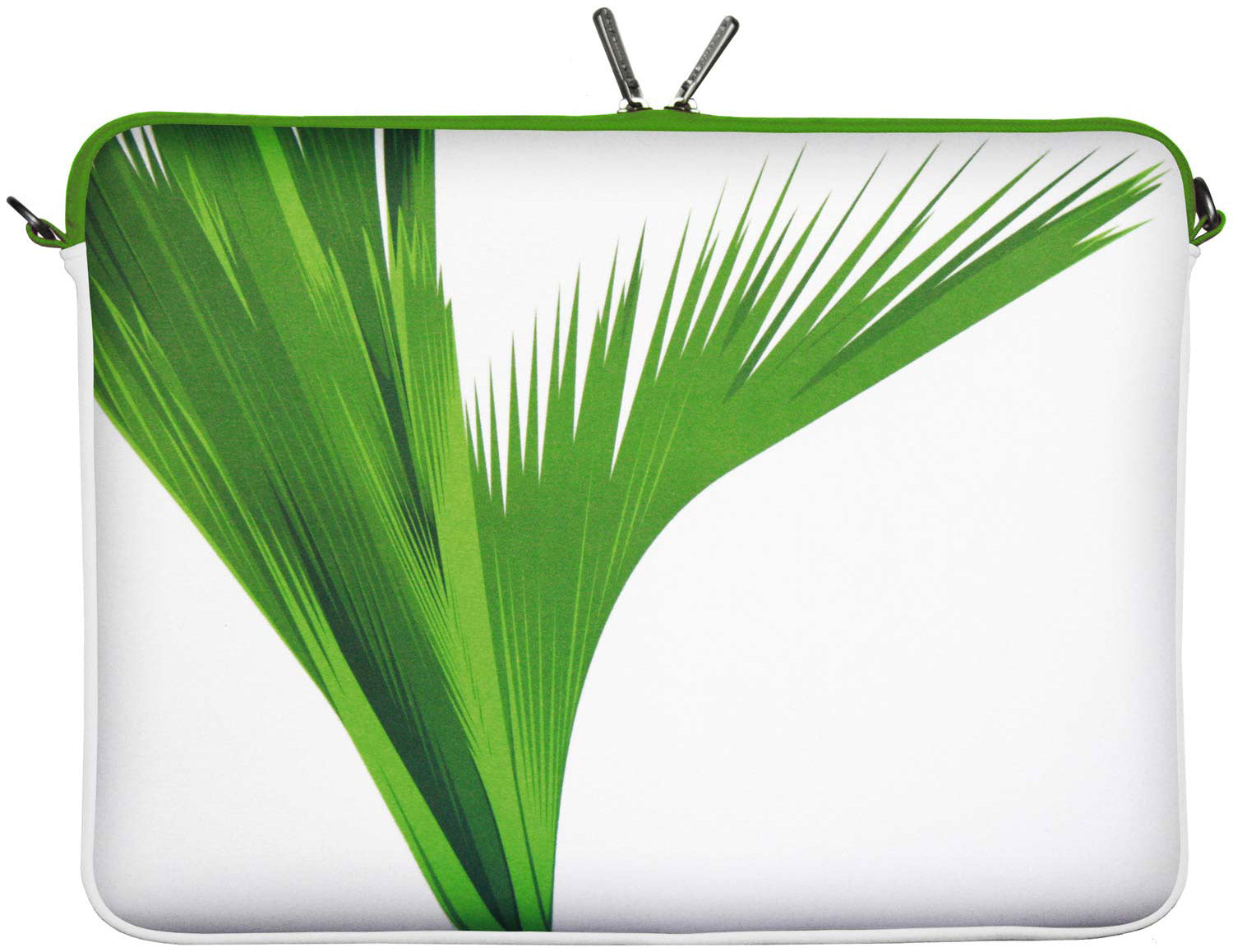 LS138 Green Designer Laptop Tasche weiß-grün für Tablets, Laptops und Macbooks